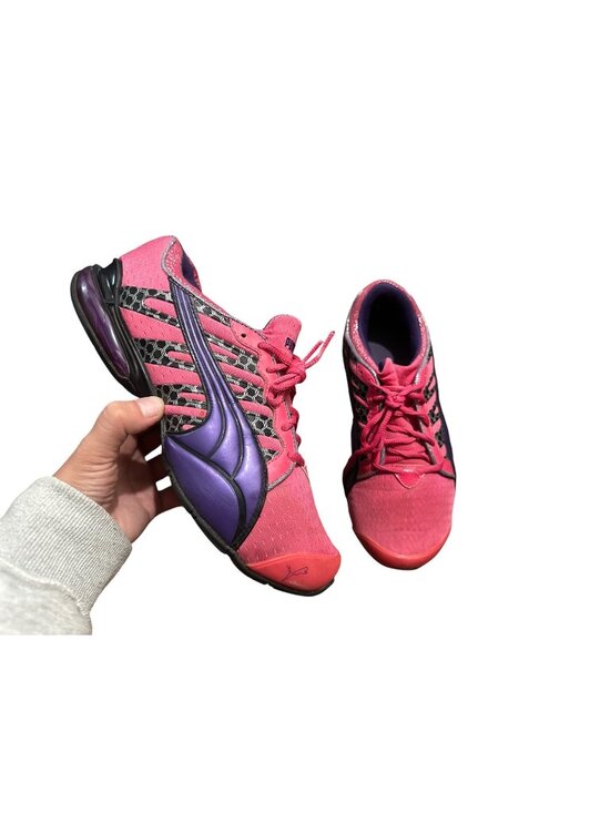Puma Shoes - Vintage Y2K Puma Voltaic Evo Running Shoes Sneakers Women 9 Pink 2000s Gorpcore